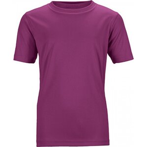 James & Nicholson Rychleschnoucí funkční dětské tričko Barva: Fialová, Velikost: L JN358K