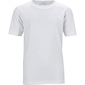 James & Nicholson Rychleschnoucí funkční dětské tričko Barva: Bílá, Velikost: L JN358K