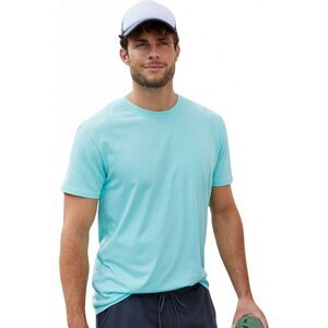 James & Nicholson Základní tričko Basic T James and Nicholson 100% organická bavlna Barva: modrá světlá, Velikost: XL JN8008