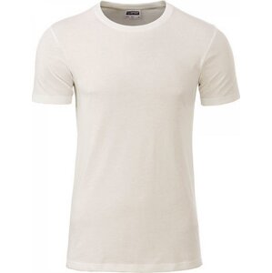James & Nicholson Základní tričko Basic T James and Nicholson 100% organická bavlna Barva: Přírodní, Velikost: 3XL JN8008