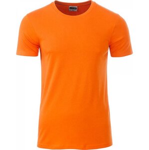 James & Nicholson Základní tričko Basic T James and Nicholson 100% organická bavlna Barva: Oranžová, Velikost: 3XL JN8008