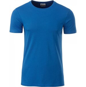 James & Nicholson Základní tričko Basic T James and Nicholson 100% organická bavlna Barva: modrá královská, Velikost: 3XL JN8008