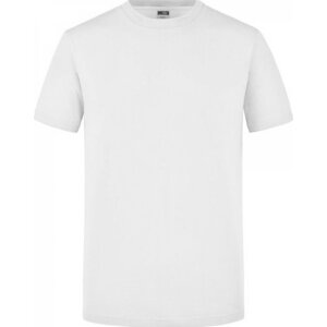 James & Nicholson Kvalitně zpracované slim-fit tričko James and Nicholson Barva: Bílá, Velikost: L JN911