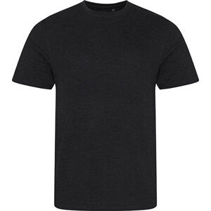 Moderní měkké směsové tričko Just Ts Barva: černá melír, Velikost: 3XL JT001