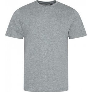 Moderní měkké směsové tričko Just Ts Barva: šedá melír, Velikost: L JT001
