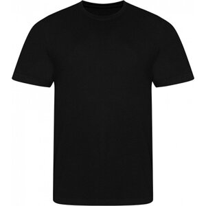 Moderní měkké směsové tričko Just Ts Barva: Černá, Velikost: 3XL JT001