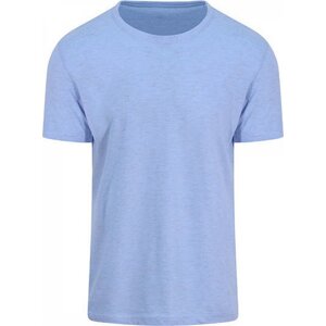 Melírové unisex tričko v pastelových barvách Just Ts 160 g/m Barva: Modrá, Velikost: L JT032