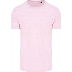 Melírové unisex tričko v pastelových barvách Just Ts 160 g/m Barva: Růžová, Velikost: L JT032
