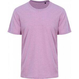 Melírové unisex tričko v pastelových barvách Just Ts 160 g/m Barva: Fialová, Velikost: XL JT032
