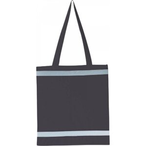 Nákupní taška s reflexními prvky Warnsac® Korntex 10 l Barva: Šedá, Velikost: ca. 38 x 42 cm KX105