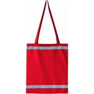 Nákupní taška s reflexními prvky Warnsac® Korntex 10 l Barva: Červená, Velikost: ca. 38 x 42 cm KX105