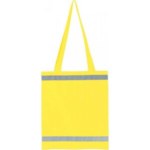 Nákupní taška s reflexními prvky Warnsac® Korntex 10 l Barva: Žlutá, Velikost: ca. 38 x 42 cm KX105