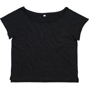 Mantis Dámské volné 100 % organické tričko Flash Dance Barva: Černá, Velikost: L P129