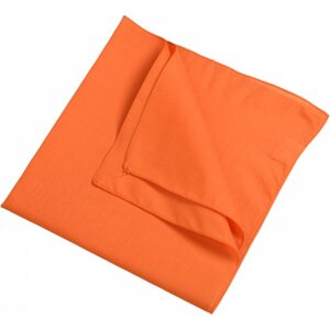 Myrtle beach Univerzální lehký nákrčník bandana Barva: Oranžová, Velikost: 50 x 50 cm MB040