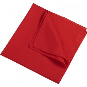 Myrtle beach Univerzální lehký nákrčník bandana Barva: Červená, Velikost: 50 x 50 cm MB040