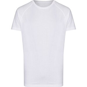 Pánské prodloužené směsové úzké triko Miners Mate Barva: bílá - bílá, Velikost: L MY111