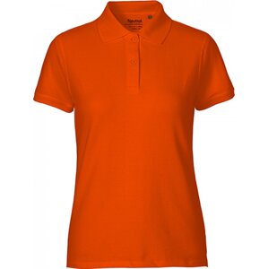 Pevná dámská polokošile Neutral z organické bavlny 235 g/m Barva: Oranžová, Velikost: M NE22980
