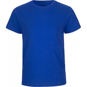 Neutral Dětské organické tričko s krátkým rukávem a výztužnou páskou za krkem Barva: modrá královská, Velikost: 104/110 NE30001