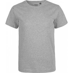 Neutral Dětské organické tričko s krátkým rukávem a výztužnou páskou za krkem Barva: Šedá, Velikost: 128/134 NE30001