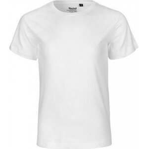 Neutral Dětské organické tričko s krátkým rukávem a výztužnou páskou za krkem Barva: Bílá, Velikost: 104/110 NE30001