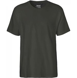 Rovné pánské triko Neutral z česané organické bavlny 185 g/m Barva: šedá uhlová, Velikost: 3XL NE60001