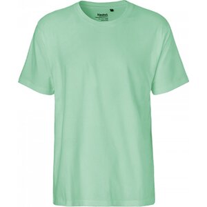 Rovné pánské triko Neutral z česané organické bavlny 185 g/m Barva: zelená mátová, Velikost: L NE60001