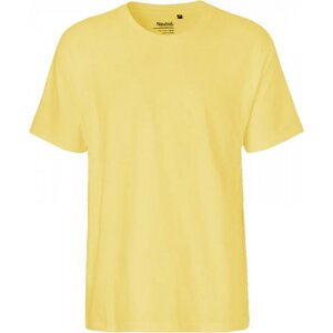 Rovné pánské triko Neutral z česané organické bavlny 185 g/m Barva: žlutá pastelová, Velikost: L NE60001