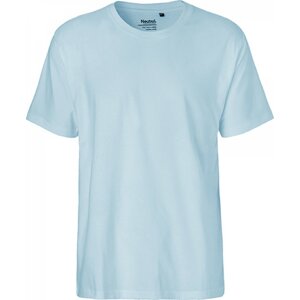 Rovné pánské triko Neutral z česané organické bavlny 185 g/m Barva: modrá světlá, Velikost: L NE60001