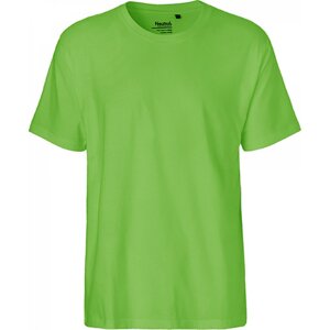 Rovné pánské triko Neutral z česané organické bavlny 185 g/m Barva: Limetková zelená, Velikost: XL NE60001
