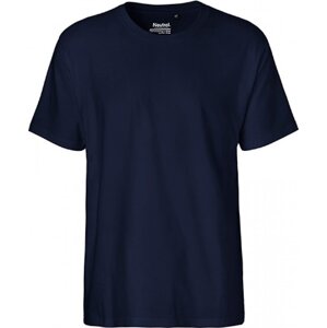 Rovné pánské triko Neutral z česané organické bavlny 185 g/m Barva: modrá námořní, Velikost: 3XL NE60001