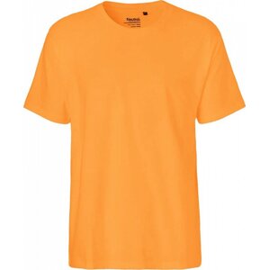Rovné pánské triko Neutral z česané organické bavlny 185 g/m Barva: Okay Orange, Velikost: 3XL NE60001