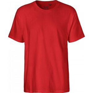 Rovné pánské triko Neutral z česané organické bavlny 185 g/m Barva: Červená, Velikost: 3XL NE60001