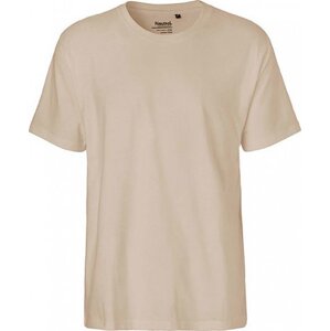Rovné pánské triko Neutral z česané organické bavlny 185 g/m Barva: Písková, Velikost: 3XL NE60001