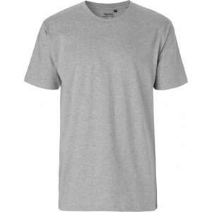 Rovné pánské triko Neutral z česané organické bavlny 185 g/m Barva: Šedá, Velikost: 3XL NE60001