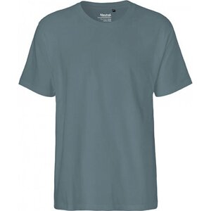 Rovné pánské triko Neutral z česané organické bavlny 185 g/m Barva: petrolejová, Velikost: L NE60001