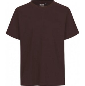 Unisex tričko Neutral s krátkým rukávem z organické bavlny 155 g/m Barva: Hnědá, Velikost: L NE60002