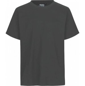 Unisex tričko Neutral s krátkým rukávem z organické bavlny 155 g/m Barva: šedá uhlová, Velikost: L NE60002