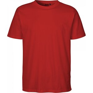 Unisex tričko Neutral s krátkým rukávem z organické bavlny 155 g/m Barva: Červená, Velikost: 3XL NE60002