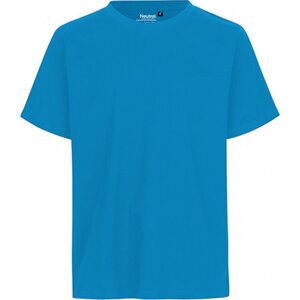 Unisex tričko Neutral s krátkým rukávem z organické bavlny 155 g/m Barva: modrá safírová, Velikost: L NE60002
