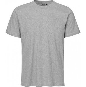 Unisex tričko Neutral s krátkým rukávem z organické bavlny 155 g/m Barva: Šedá, Velikost: XS NE60002