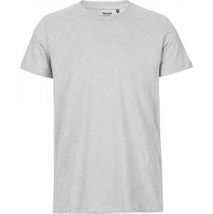 Neutral Pánské organické tričko v úzkém slim-fit střihu Barva: šedá popelavá, Velikost: 3XL NE61001