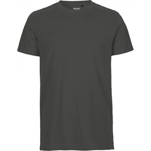 Neutral Pánské organické tričko v úzkém slim-fit střihu Barva: šedá uhlová, Velikost: 3XL NE61001