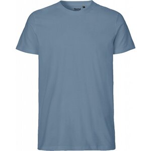 Neutral Pánské organické tričko v úzkém slim-fit střihu Barva: Dusty Indigo, Velikost: L NE61001