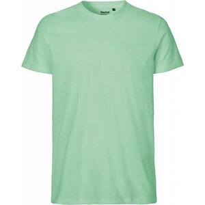Neutral Pánské organické tričko v úzkém slim-fit střihu Barva: Dusty Mint, Velikost: 3XL NE61001