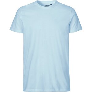 Neutral Pánské organické tričko v úzkém slim-fit střihu Barva: modrá světlá, Velikost: S NE61001