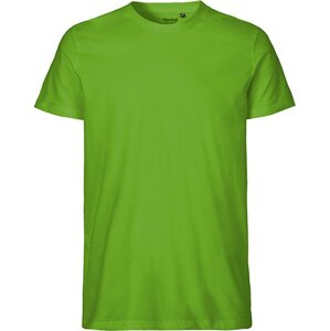 Neutral Pánské organické tričko v úzkém slim-fit střihu Barva: Limetková zelená, Velikost: 3XL NE61001