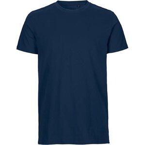 Neutral Pánské organické tričko v úzkém slim-fit střihu Barva: modrá námořní, Velikost: XXL NE61001
