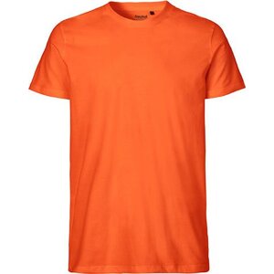 Neutral Pánské organické tričko v úzkém slim-fit střihu Barva: Oranžová, Velikost: 3XL NE61001