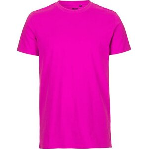 Neutral Pánské organické tričko v úzkém slim-fit střihu Barva: Růžová, Velikost: L NE61001