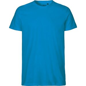 Neutral Pánské organické tričko v úzkém slim-fit střihu Barva: modrá safírová, Velikost: 3XL NE61001